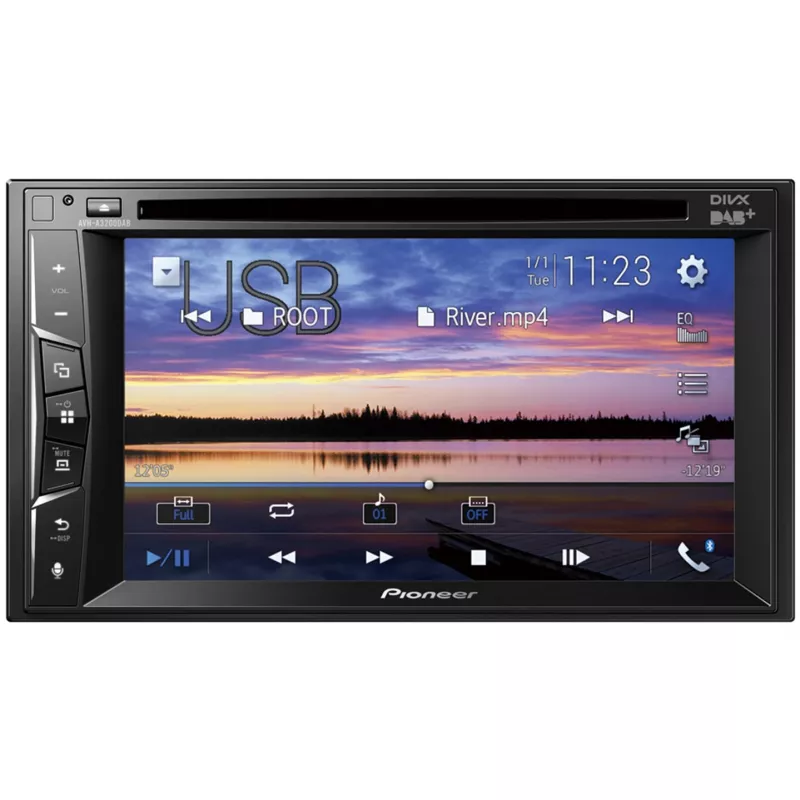 Car Media Receiver Pioneer AVH-A3200DAB nero