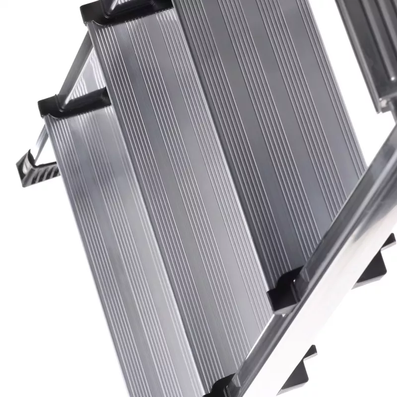 Scala pieghevole Krause Secury argento