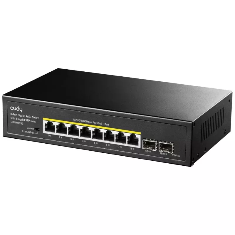 Switch unmanaged Cudy GS1008PS2 Gigabit Ethernet 8 porte PoE