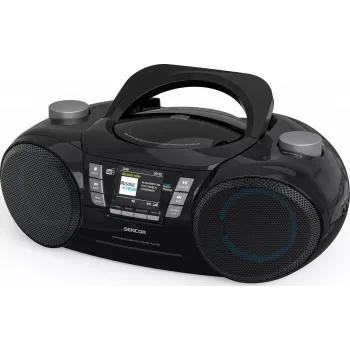 Lettore DAB+ CD/MP3/USB/SD Bluetooth portatile SENCOR SPT 6510DB — DAB+, Bluetooth 5.3, 16 W RMS, CD/USB/SD, LCD 2,4