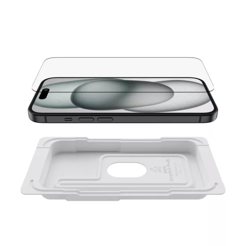 Protezione schermo Belkin ScreenForce per iPhone 16 antishock antigraffio