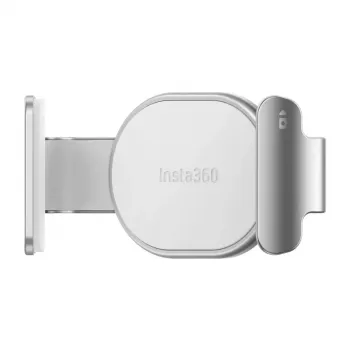 Morsetto magnetico Insta360 Flow 2 Pro bianco di Insta360 CINSBBQD – accessorio di montaggio magnetico per Flow 2 Pro