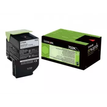 Cartuccia toner Lexmark 702K R 3000 pagine nero