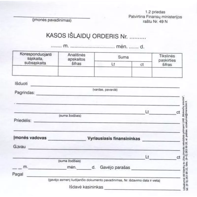 Istruzioni di pagamento, A6 (100) 0720-034