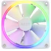Ventola per case NZXT F120 RGB 120 mm bianco, 4 pin, 1800 U/min, 50,18 CFM, 18 LED
