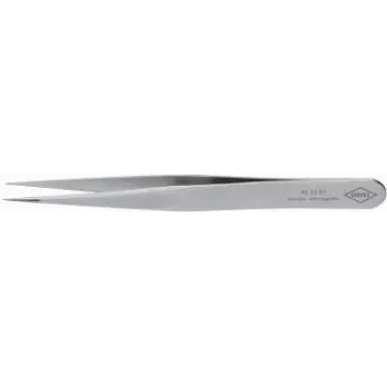 Knipex pinzetta di precisione L.115mm acciaio inox, antimagnetico, resistente agli acidi.