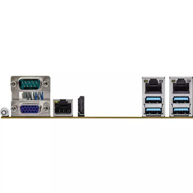 ASRock Rack E3C252D4U scheda madre, Intel C252, LGA 1200, micro ATX, USB 3.2 Gen 1, 2x Gigabit LAN, grafica integrata