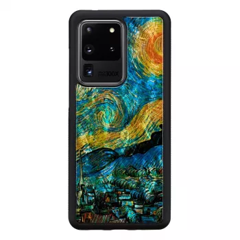 Custodia protettiva iKins per Samsung Galaxy S20 Ultra – Notte stellata nero