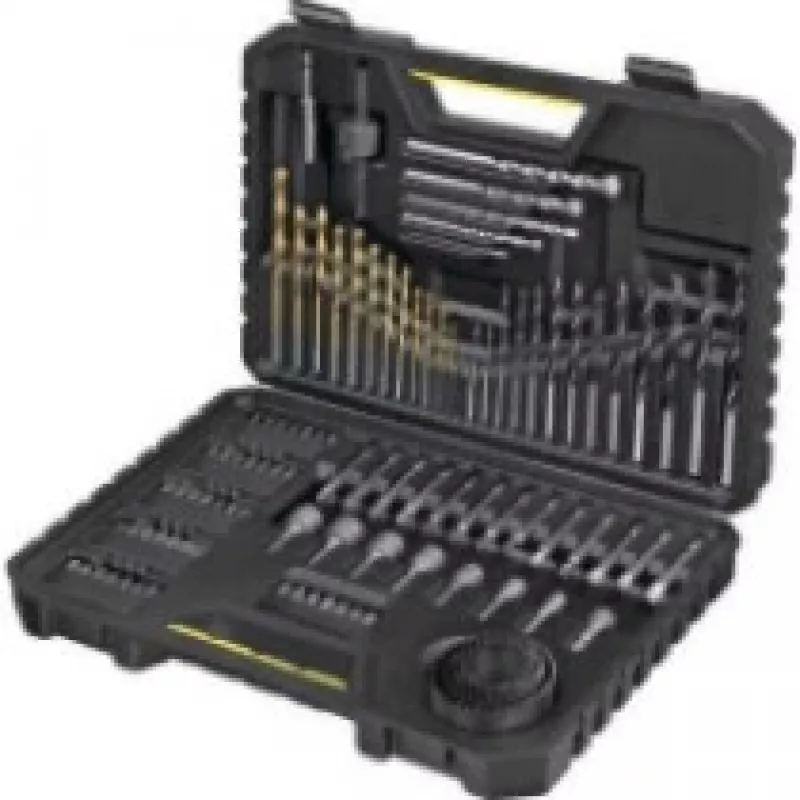 Set di punte Stanley STA7205-XJ 100 pezzi per muratura, metallo, legno