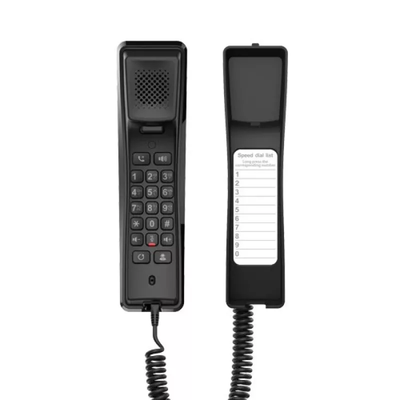 Telefono IP Fanvil H2U-B nero 2 linee