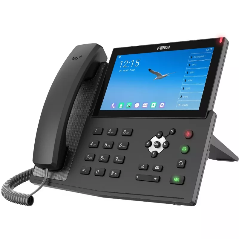 Fanvil X7A Telefono IP nero 20 linee LCD Wi-Fi