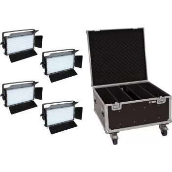 Set pannello LED EUROLITE PLL-480 QCL 4x con borsa da trasporto