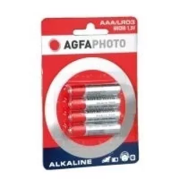 AgfaPhoto batteria 4 x AAA - alcalina