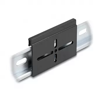 Kit di montaggio DeLOCK 67145 nero alluminio