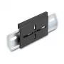 Kit di montaggio DeLOCK 67145 nero alluminio