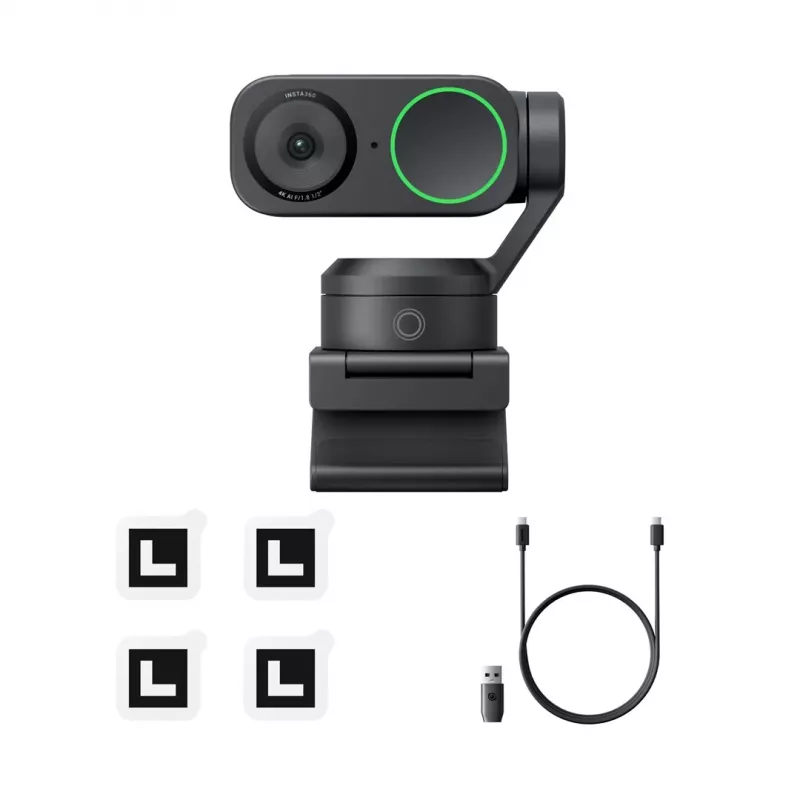 Webcam Insta360 Link 2 3840 x 2160 pixel USB nero