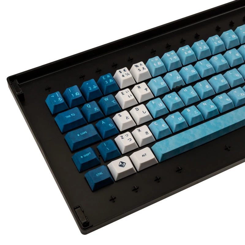 Set di keycap Traitors YUKI ONNA (layout UK) – keycap a tema designer per tastiere meccaniche