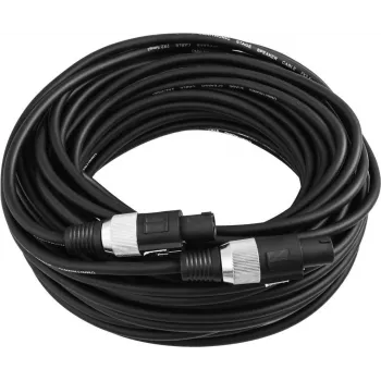 Cavo per altoparlanti Omnitronic 3022130P, 2×2,5 mm², 20 m, nero
