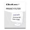 Filtro privacy per display Qoltec 51058 59,9 cm (23,6 pollici) monitor