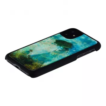 Custodia per smartphone iKins per iPhone 11 — design Camille nero, custodia protettiva
