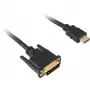 Cavo HDMI/DVI-D Sharkoon 1m