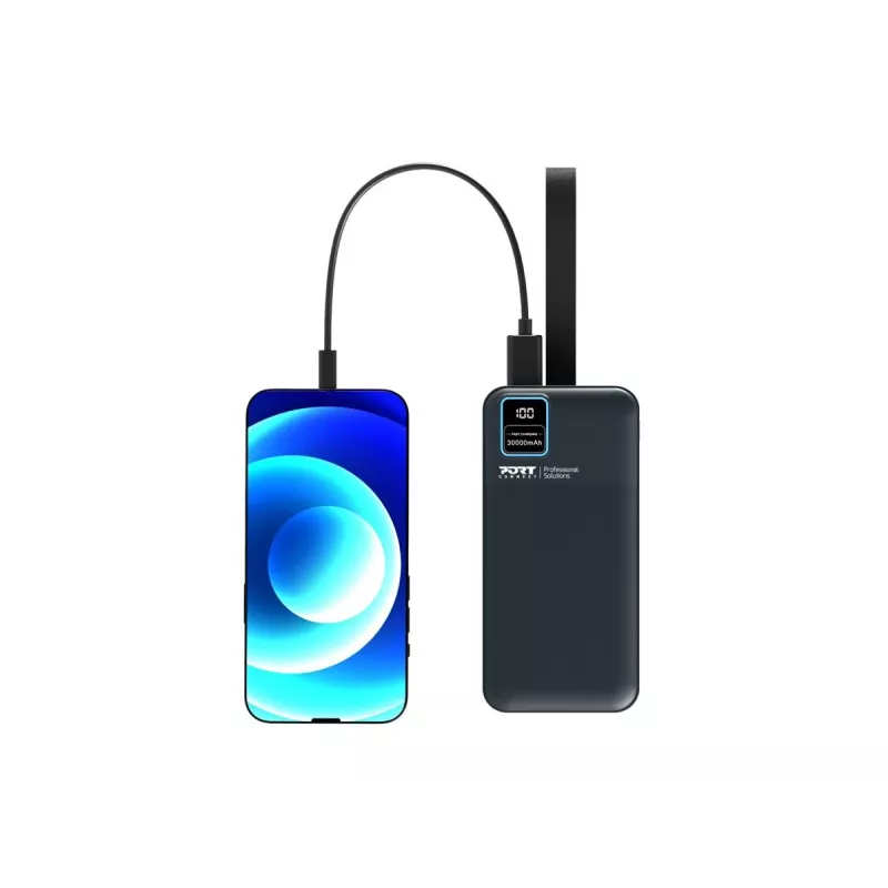 Caricabatterie portatile Port Designs 907003 30000 mAh