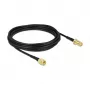 Cavo antenna DeLOCK connettore SMA su connettore femmina SMA LMR/CFD100 5 m