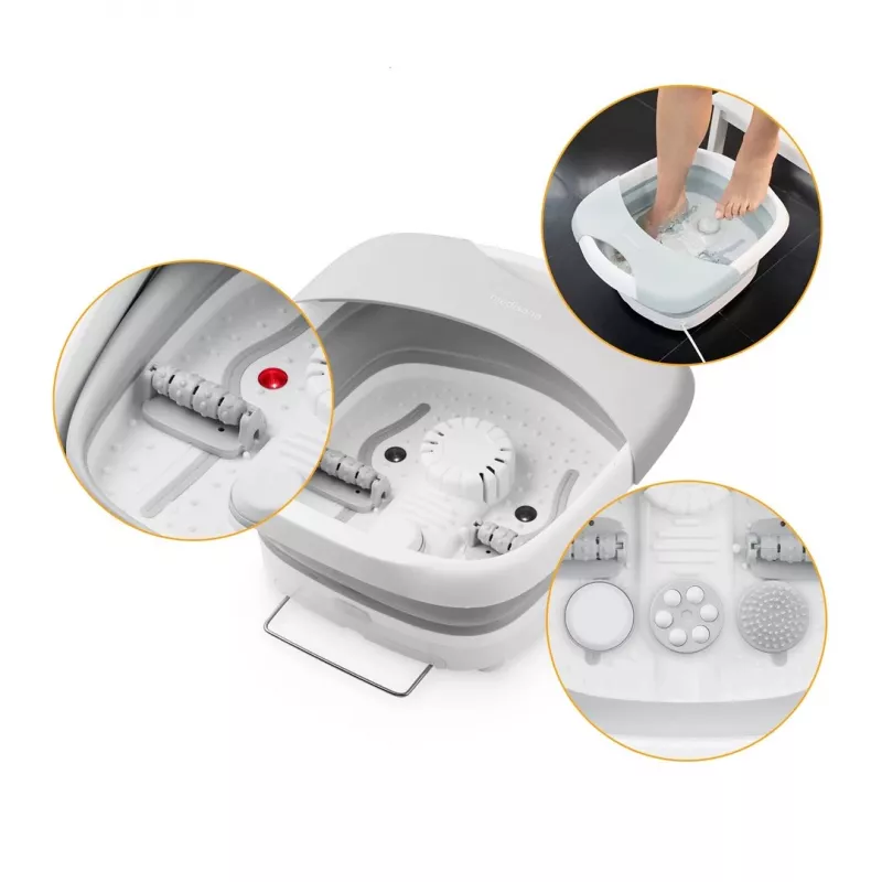 Medisana FS 886 pediluvio, bianco/grigio