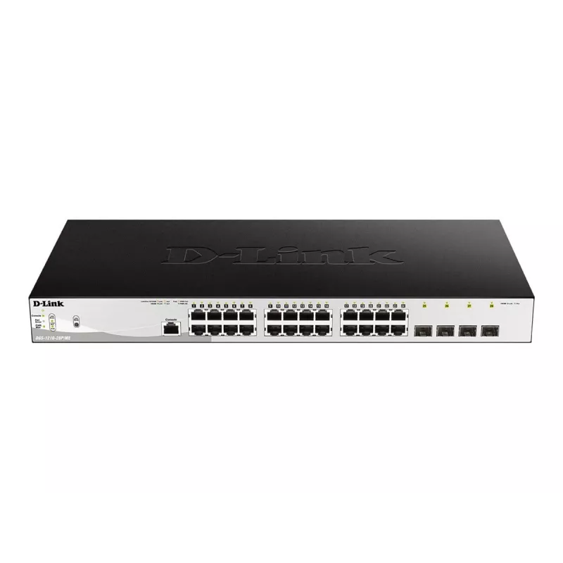 D-Link DGS-1210-28P/ME/E Switch di rete Managed L2/L3 Gigabit Ethernet (10/100/1000) Power over Ethernet (PoE) 1U