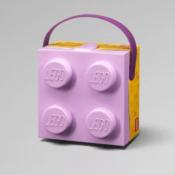 Scatola contenitore Room Copenhagen LEGO Box con manico lavanda 40240004 – contenitore in plastica per LEGO e giocattoli