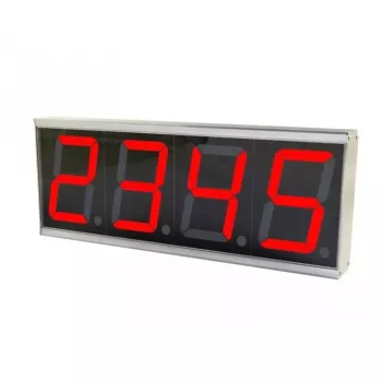 Orologio da parete digitale ALLNET ALL-POE-CNT-1 rettangolare grigio (ALL-PoE-CNT-1)