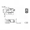 METZ CONNECT BTR C6Amodul K 180° - Unità di connessione modulare - RJ-45 (130B21-E)