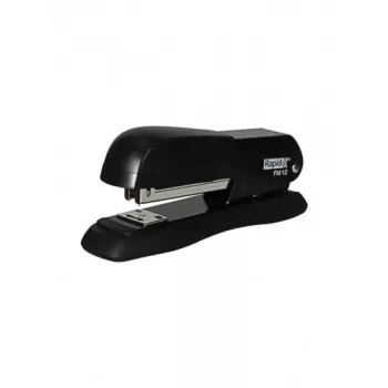 Cucitrice Rapid FM12, nera, fino a 25 fogli, punti 24/6, 26/6, metallo 1102-102