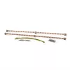Kit di messa a terra rack ROLINE 820 mm multicolore