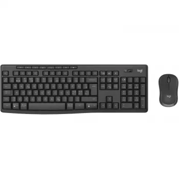 Logitech MK370 Combo for Business tastiera mouse inclusi ufficio RF Wireless + Bluetooth QWERTY Nordic grafite