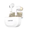 Cuffie CANYON HEXAGON 7 TWS ANC+ENC Ricarica wireless Bianco Beige