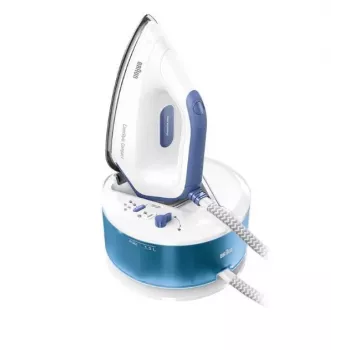 Braun CareStyle Compact IS 2143 BL 2400 W 1,5 L piastra EloxalPlus blu, bianco