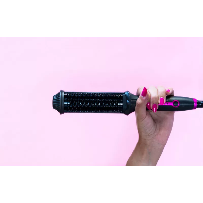 Spazzola ad aria calda JATA JBCA1901 50 W caldo nero rosa 2 m