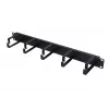 Pannello di gestione cavi Extralink organizzatore cavi 1U nero