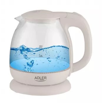Bollitore elettrico Adler AD 1283C 1 L 900 W crema