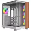 Case PC Thermaltake View 380 XL WS ARGB Snow White — Midi-Tower, supporto ATX, con finestra