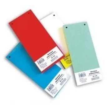 Separatore in cartone SMLT SK-D-SP/R 11×23,5 cm, rosso, confezione da 50