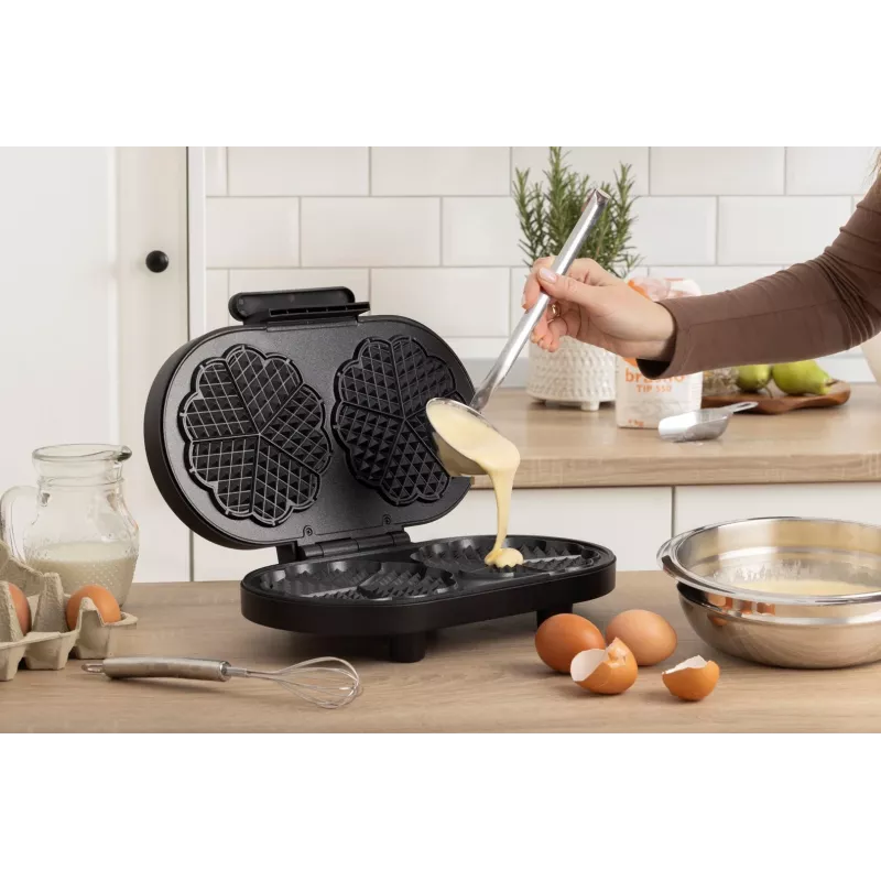 Macchina per waffle GORENJE WM1200B nera, 1200 W