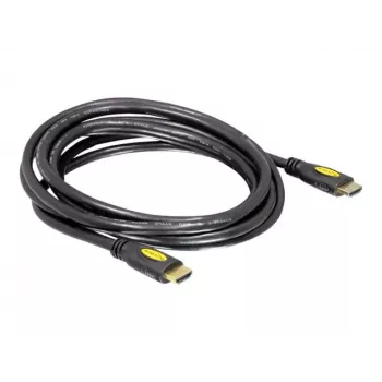 DeLOCK - Cavo video / audio - HDMI - HDMI, 19 poli (M) - HDMI, 19 poli (M) - 5 m (82455)