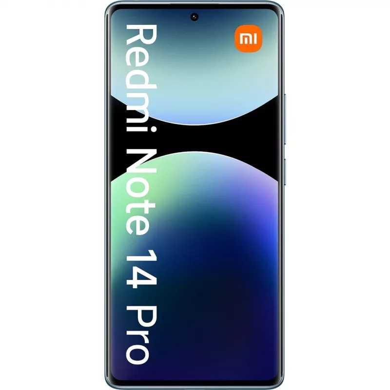 Xiaomi Redmi Note 14 Pro 4G smartphone 8 GB RAM 256 GB, 6,67" AMOLED, 200 MP, 5500 mAh, Dual SIM ibrida, Android 14, blu oceano