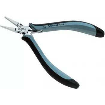 C.K Tools T3770D 120 - Pinza a becco piatto - nero/grigio (T3770D 120)