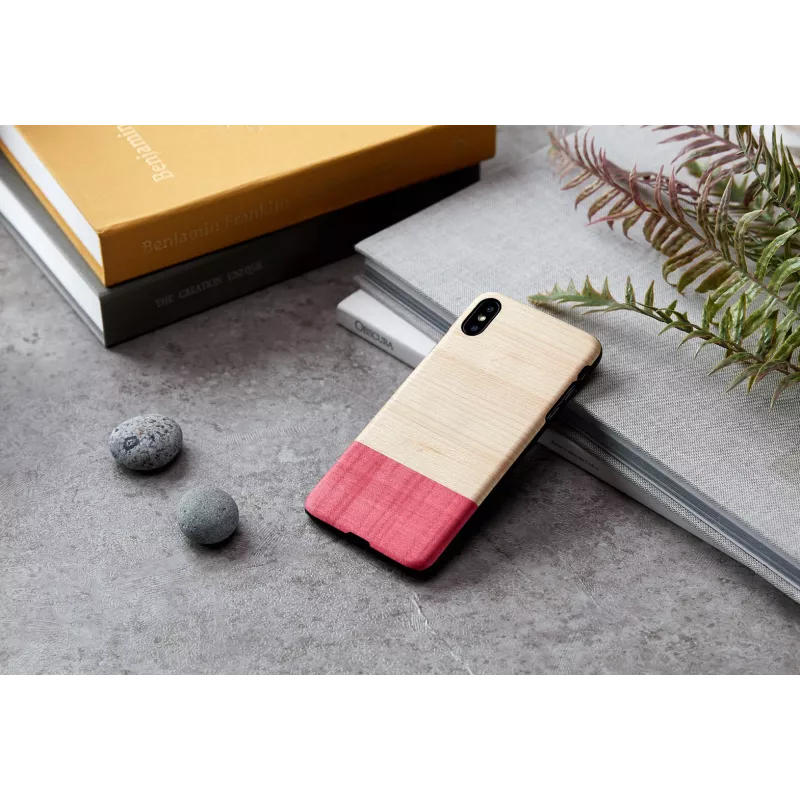 Custodia per smartphone man and wood per iPhone XS Max — white miss match