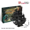 PUZZLE 3D grande set navi pirata Queen Revenge