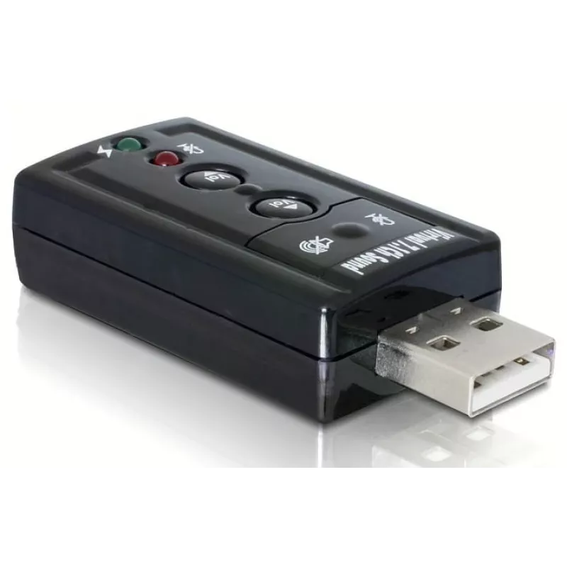 DeLOCK Adattatore audio USB 7.1 - Scheda audio - Stereo - USB (61645)