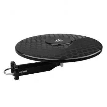 Antenna TV attiva omnidirezionale MACLEAN MCTV-102, DVB-T/T2 HEVC, 174–230 & 470–698 MHz, alimentazione USB 5V, 75 Ω, esterno/interno